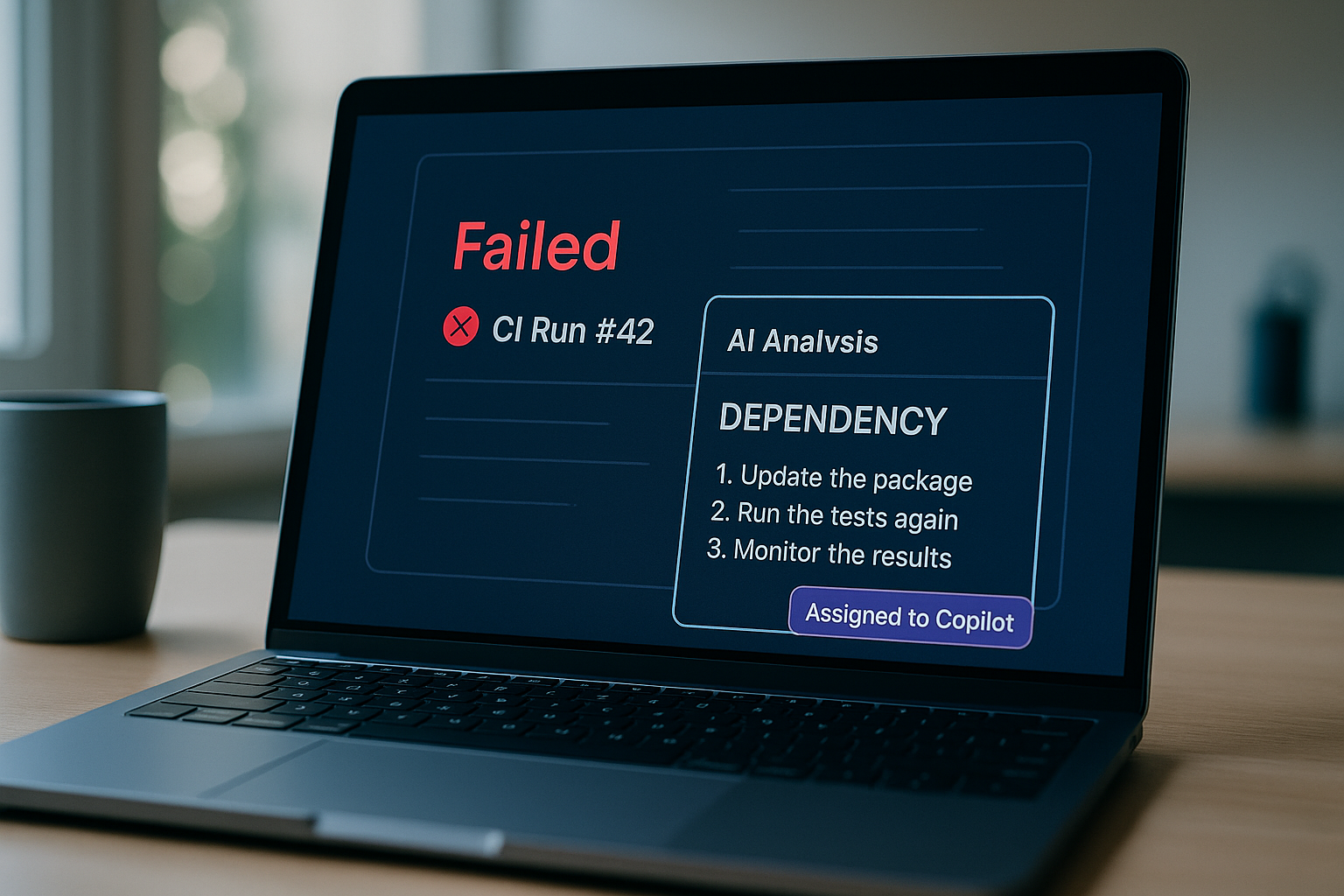 Self-Healing DevOps with Copilot and Actions